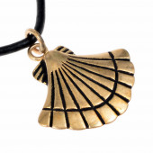 Medieval Pendant "Scallop shell"