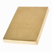 Brass Knife end plate | 4 x 3 x 0.4 cm