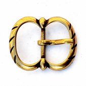 Late medieval buckle - brass colour