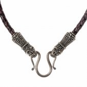 Wikinger-Halskette "Mandermark" / Zinn