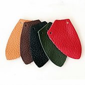 Schuppe Schild klein - Nappa / 10 St.