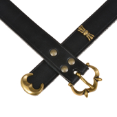 Medieval Belt - 3 cm / strap end + studs