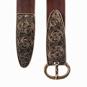 Irischer Grtel "Lagore" - 3 cm mit Ende