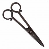 Forged medieval scissors