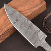 Messerbausatz "Skinner" / Damast - 17 cm