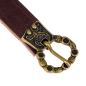 Late Medieval Leather Belt - 2 cm