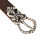 High Middle Ages Leather belt - 2 cm