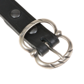 Sp�tmittelalter-G�rtel aus Leder - 2 cm