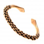 Wire braided Vking bracelet
