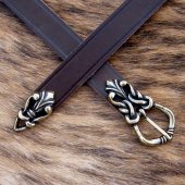 Medieval Belt - 2 cm / with strap end