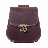 Spacious Belt pouch with Hook Clasp