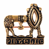 Medieval badge "Pintelin"
