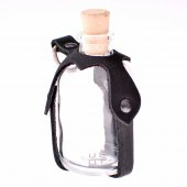 Trankflschchen in Halterung - 50 ml