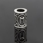 Runen-Perle "Ehwaz" - 6 mm Loch