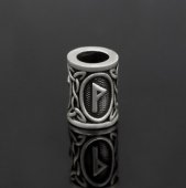 Runen-Perle "Wunjo" - 6 mm Loch