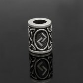 Runen-Perle "Jera" - 6 mm Loch