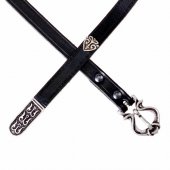 Rus Belt - 1.5 cm / strap end + studs