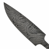 Damast-Messerklinge "Skinner"