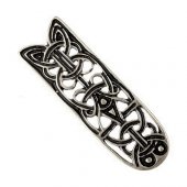 Viking strap end - silver color