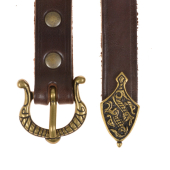 Wikinger-G�rtel - 2 cm + Riemenende