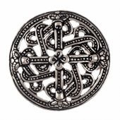 Viking disc brooch - bronze