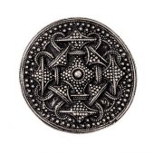 Viking Disc Brooch with filigree Granulation