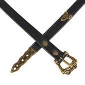 Borre Style Belt - 1.5 cm / strap end + studs