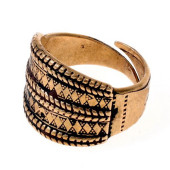 Viking ring from Gotland - bronze