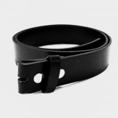 Press-Studded Belt Blank - 3 cm / grain leather