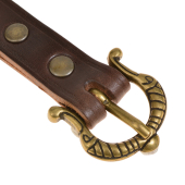 Wikinger-G�rtel aus Leder - 2 cm