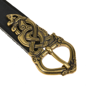 Wikingerg�rtel mit Aufnietschnalle - 3 cm
