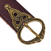 Wikinger-G�rtel aus Leder - 4 cm