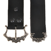 Wikinger-G�rtel - 4 cm mit Riemenende