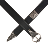 Wikinger-G�rtel - 2 cm / Ende + Nieten