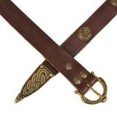 Viking Belt - 3 cm / strap end + studs