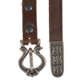 Rus-G�rtel - 1,5 cm / Riemenende