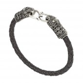 Viking Leather Bracelet "Terslev"