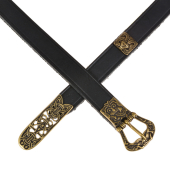 G�rtel "Birka" - 2 cm / Ende + Nieten