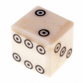 Medieval Bone Dice - large