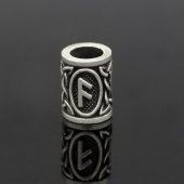 Runen-Perle "Ansuz" - 6 mm Loch
